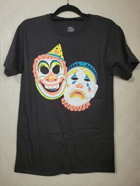NECA Ben Cooper Clown Mask T-Shirt Loot Crate Horror Halloween size Small NWOT